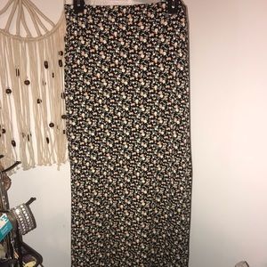 American Eagle Floral Maxi Skirt